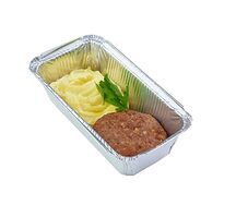 Мясная котлета по-домашнему