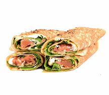 Блинчики с красной рыбой