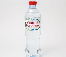 Вода Святой Источник с газом