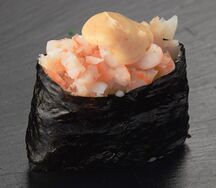 Гункан с креветкой