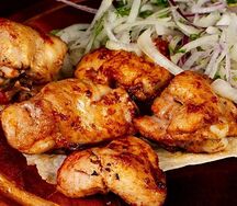 Шашлык из филе индейки