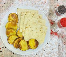 Картофель на углях