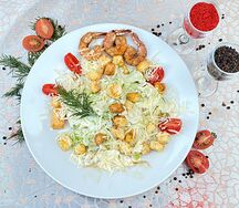 Цезарь с креветками