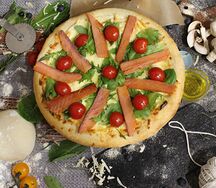 Пицца с горбушей