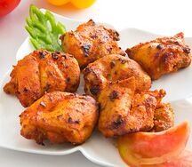 Шашлык из куриного филе