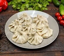 Хинкали с бараниной