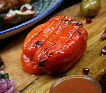 Болгарский перец на мангале