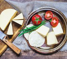 Грузинский сыр Сулугуни