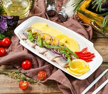 Сельдь с картофелем