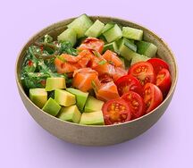 Поке с лососем