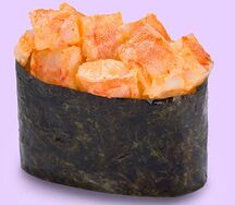 Гункан с креветкой