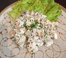 Салат Грибной