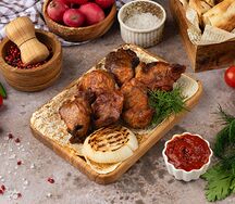 Шашлык из cвинoй шейки