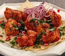 Шашлык из cвинoй шейки