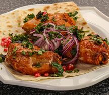 Шашлык из куриных бёдер