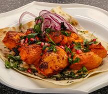 Шашлык из куриного филе