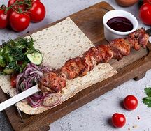 Шашлык из мякоти ягненка