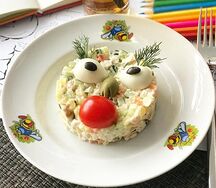 Салат Филин