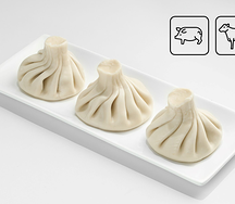 Хинкали с свининой-говядиной