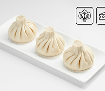 Хинкали шпинат-сыр