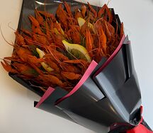 Большой букет из раков 