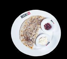 Кутаб с зеленью и сыром