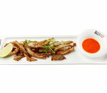Рыбные палочки с аргентинским соусом