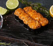 Запеченный с курицей 