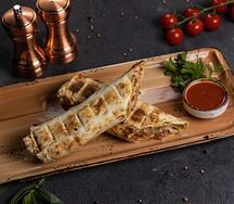 Шаурма с креветками