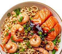 Фунчоза с морепродуктами