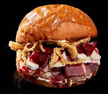 Бургер с вишней Халяль