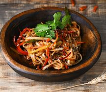 Удон с овощами