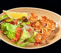 Жареные креветки