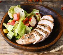 Куриное филе с овощами