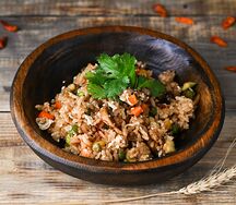 Гохан с овощами