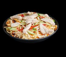 Wok удон с курицей