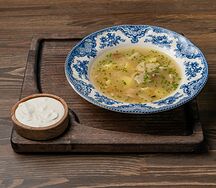 Похлебка Сибирская с боровиками и булгуром