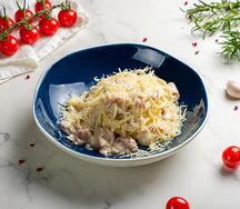 Феттуччине с куриным филе