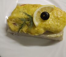 Рыба с помидоркой