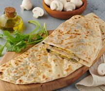 Кутаб с картофелем и грибами