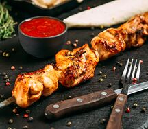 Шашлык из куриного бедра