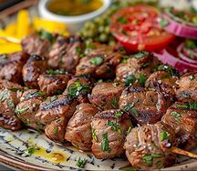 Шашлык из бараньей мякоти