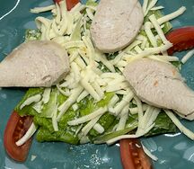 Цезарь с курицей
