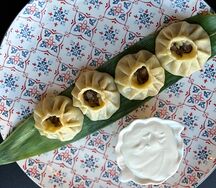 Буузы с бараниной  