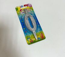 Свечка цифра 0