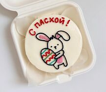 Бенто-торт к Пасхе №1 с зайчиком