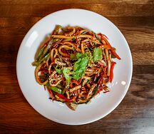 Удон с овощами