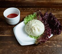 Баоцзы с уткой грибами и капустой