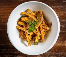 Тофу с баклажанами