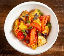 Салат с баклажанами